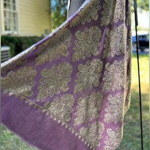 Beautiful hand embroidered stole